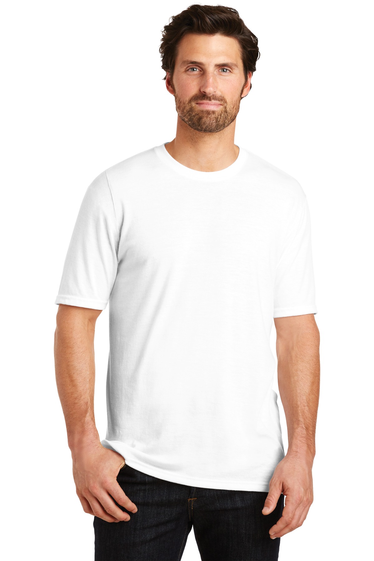 District Made Men's Perfect Tri Crew T 