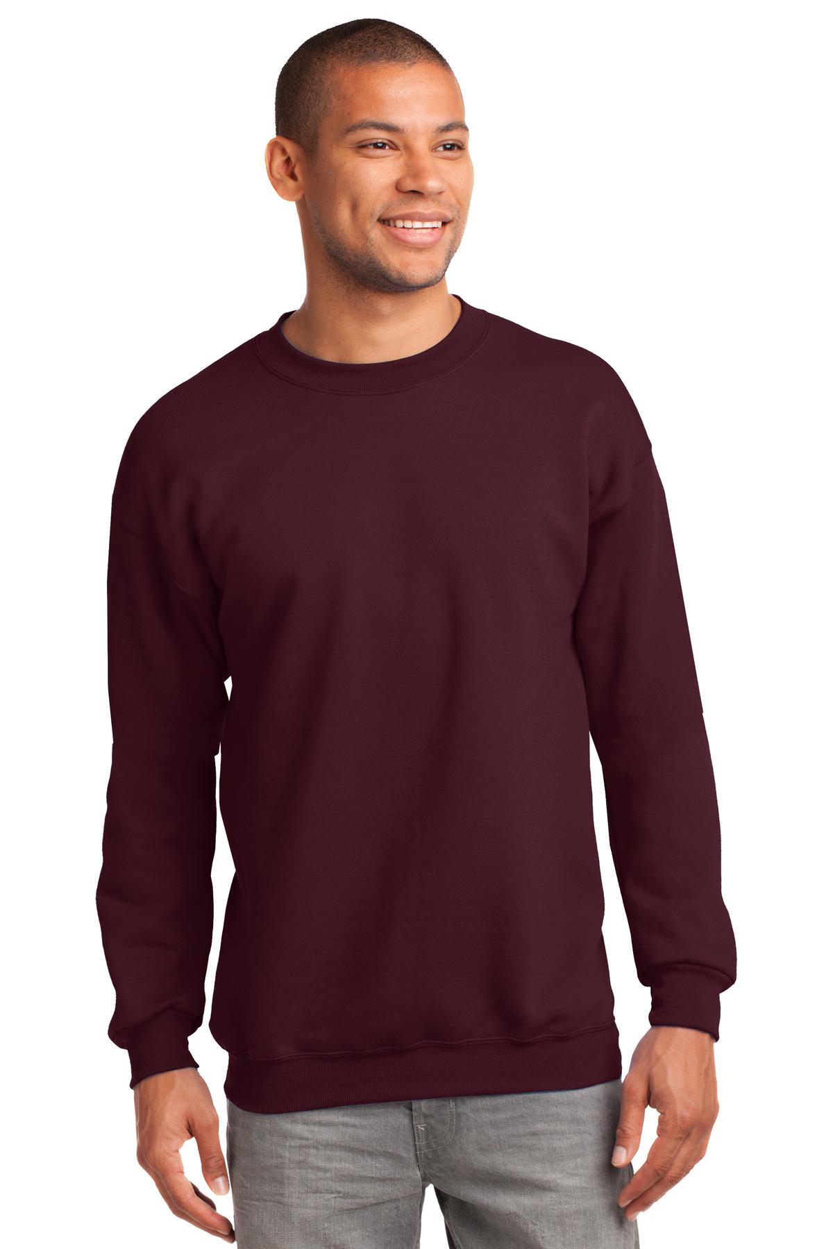 Port & Company Men's Big Tall Essential Fleece Crewneck Winter