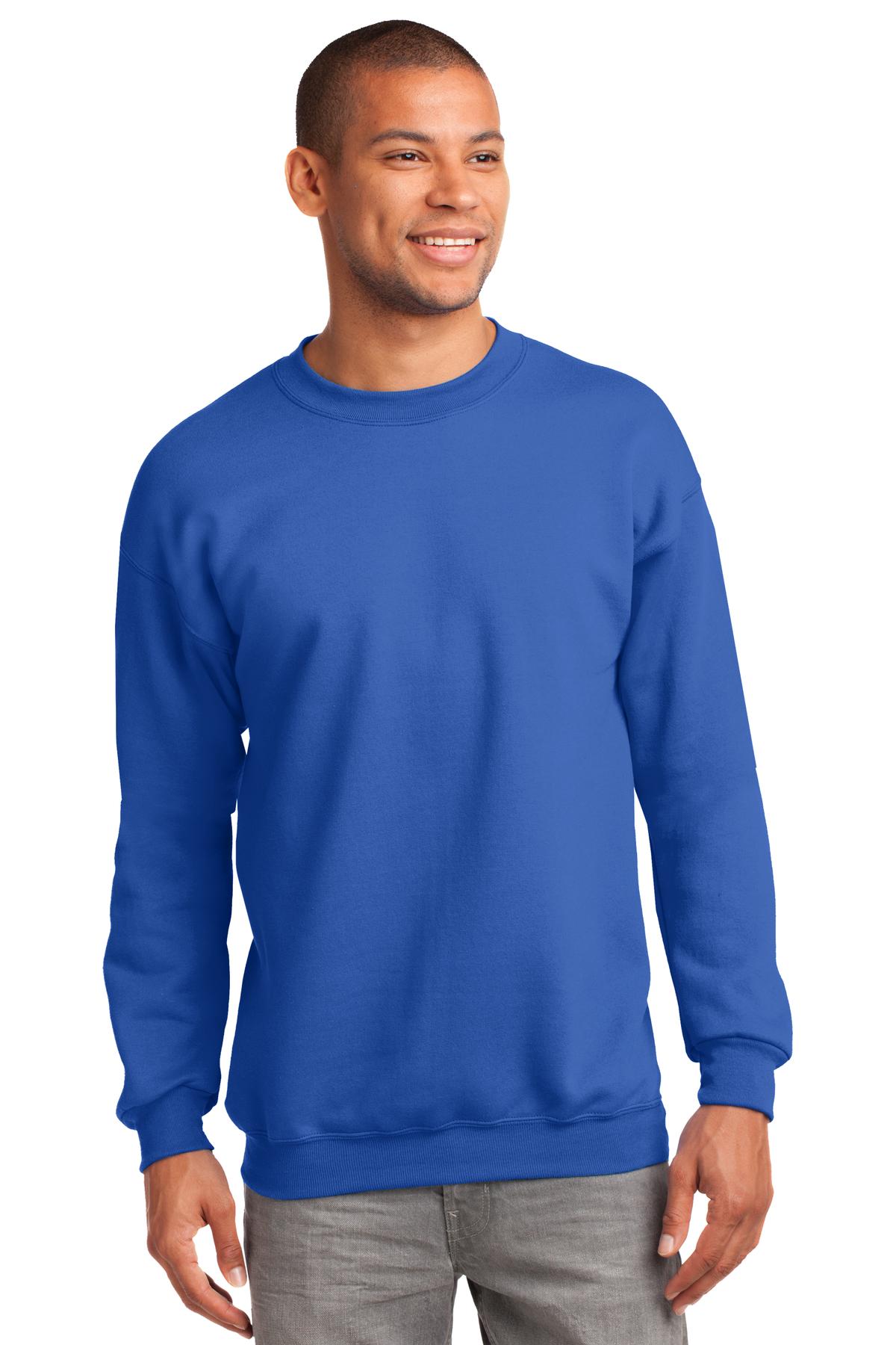 Port & Company Men's Big Tall Essential Fleece Crewneck Winter