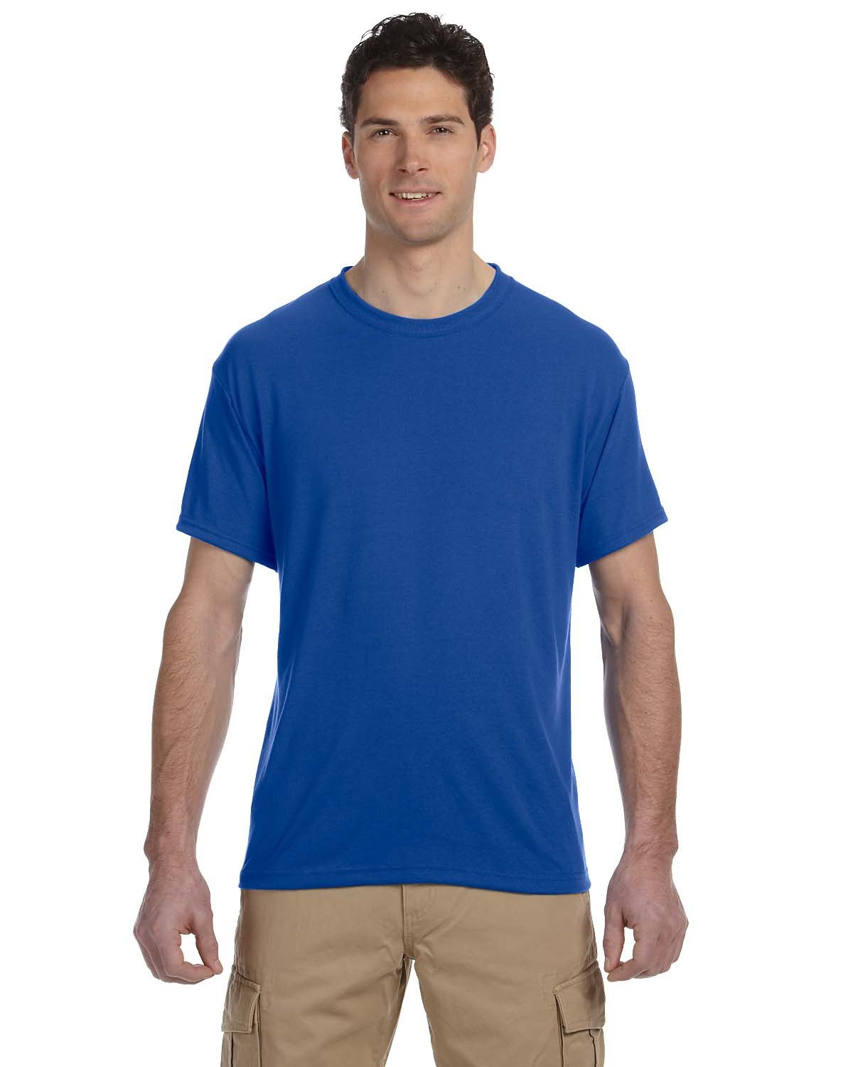 3 Pack Of Jerzees 21M Adult DRI-POWER SPORT Poly T Shirt Stylish T-Shirt - Picture 8 of 13