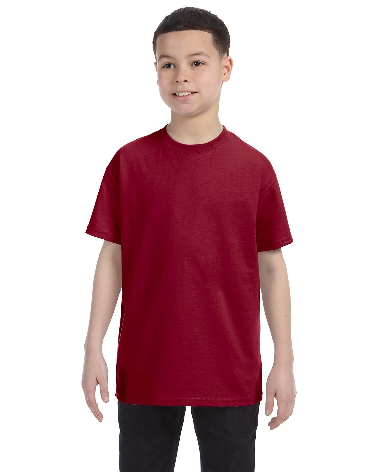 Jerzees 29B Youth Tshirt Short Sleeve DRI-POWER ACTIVE Stylish Plain T Shirt - Picture 9 of 43