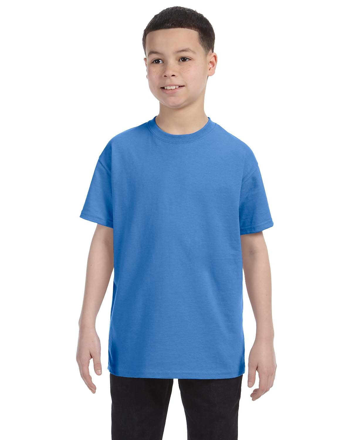 Jerzees 29B Youth Tshirt Short Sleeve DRI-POWER ACTIVE Stylish Plain T Shirt - Picture 12 of 43