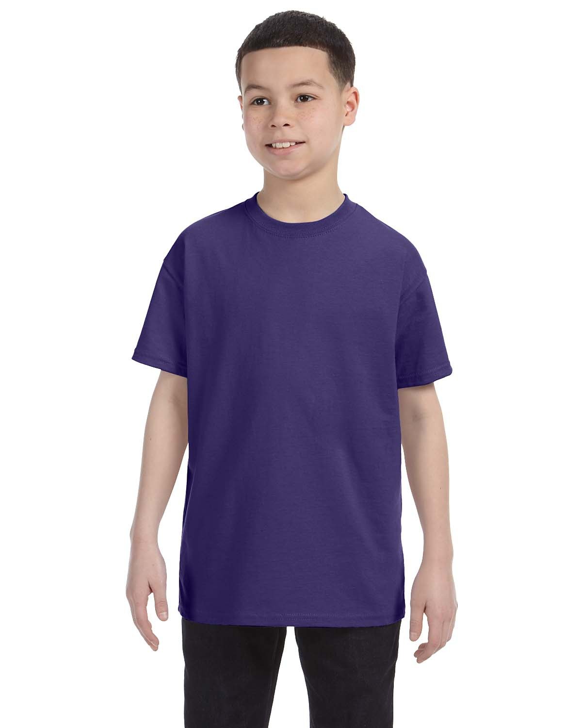 Jerzees 29B Youth Tshirt Short Sleeve DRI-POWER ACTIVE Stylish Plain T Shirt - Picture 15 of 43