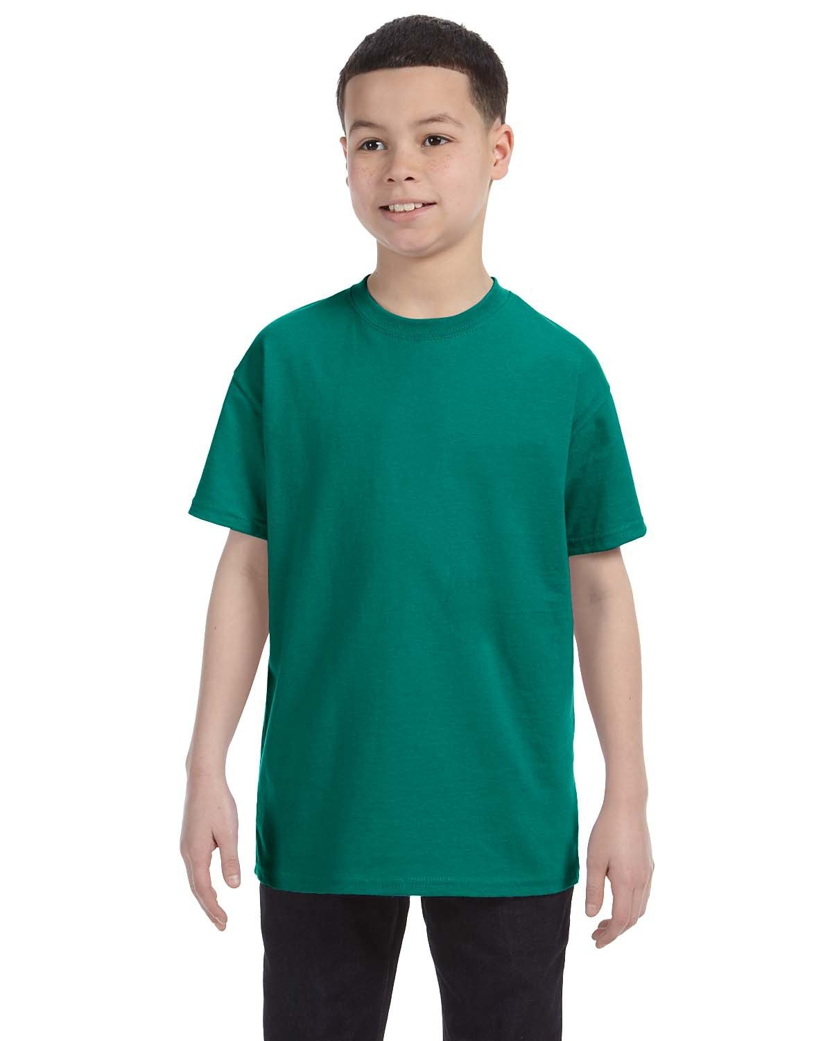 Jerzees 29B Youth Tshirt Short Sleeve DRI-POWER ACTIVE Stylish Plain T Shirt - Picture 21 of 43