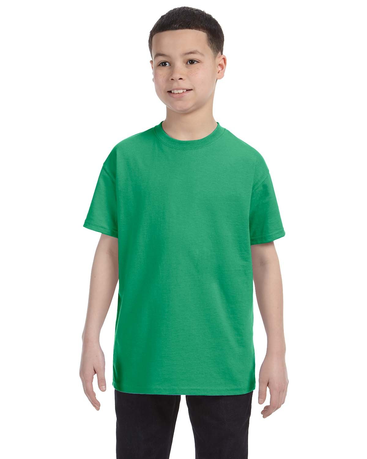 Jerzees 29B Youth Tshirt Short Sleeve DRI-POWER ACTIVE Stylish Plain T Shirt - Picture 22 of 43