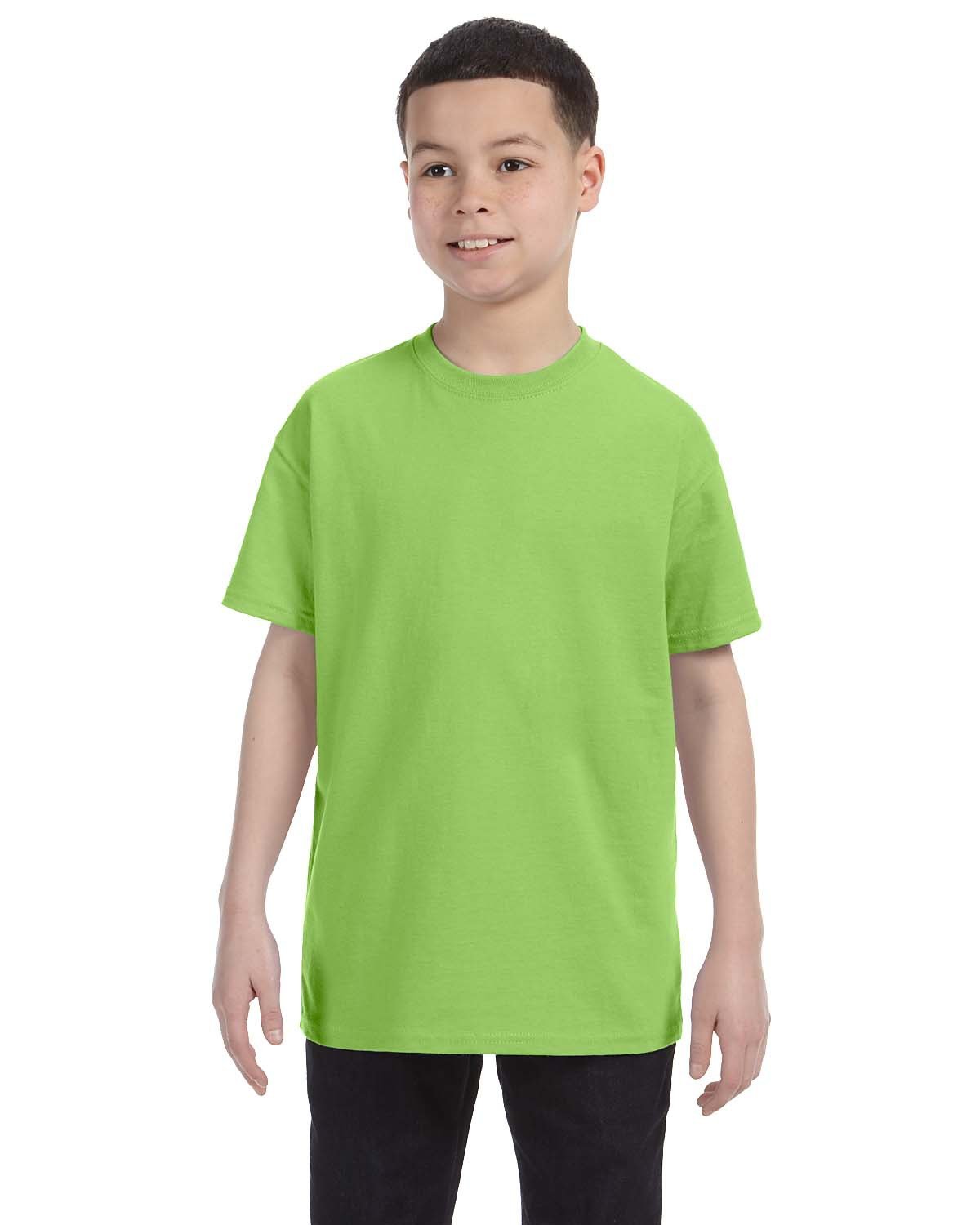 Jerzees 29B Youth Tshirt Short Sleeve DRI-POWER ACTIVE Stylish Plain T Shirt - Picture 23 of 43