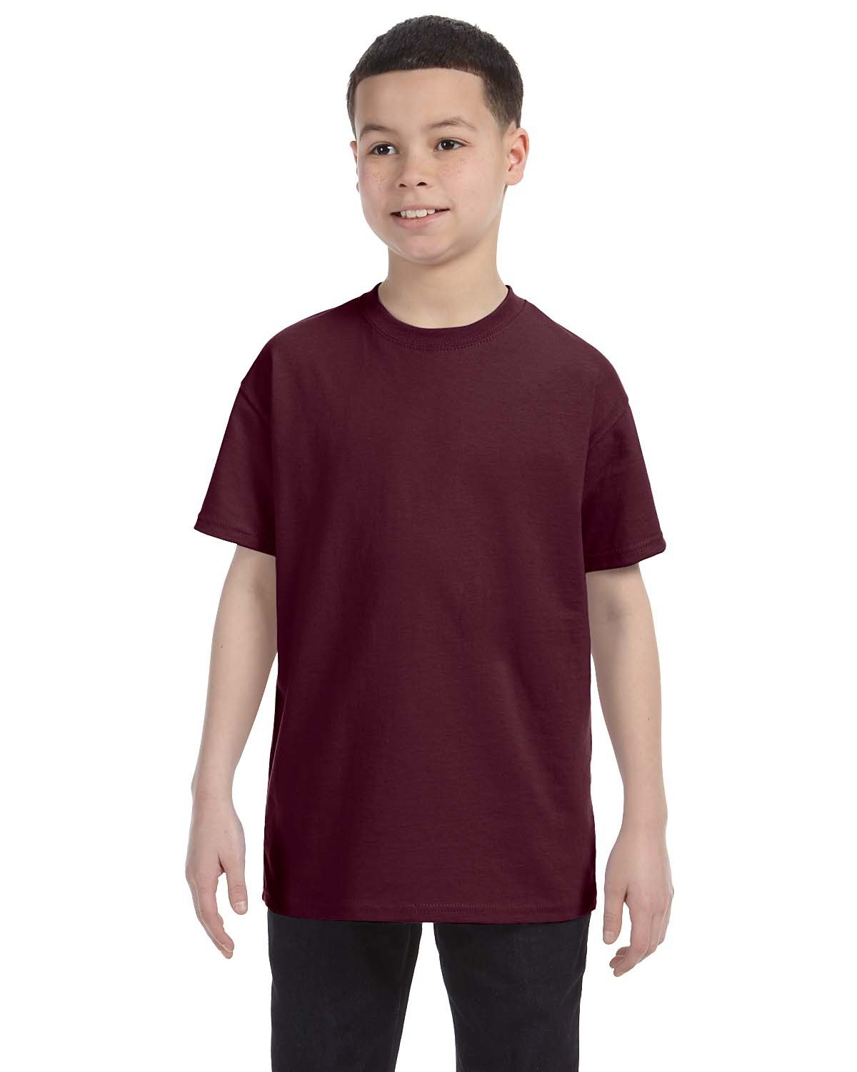 Jerzees 29B Youth Tshirt Short Sleeve DRI-POWER ACTIVE Stylish Plain T Shirt - Picture 25 of 43