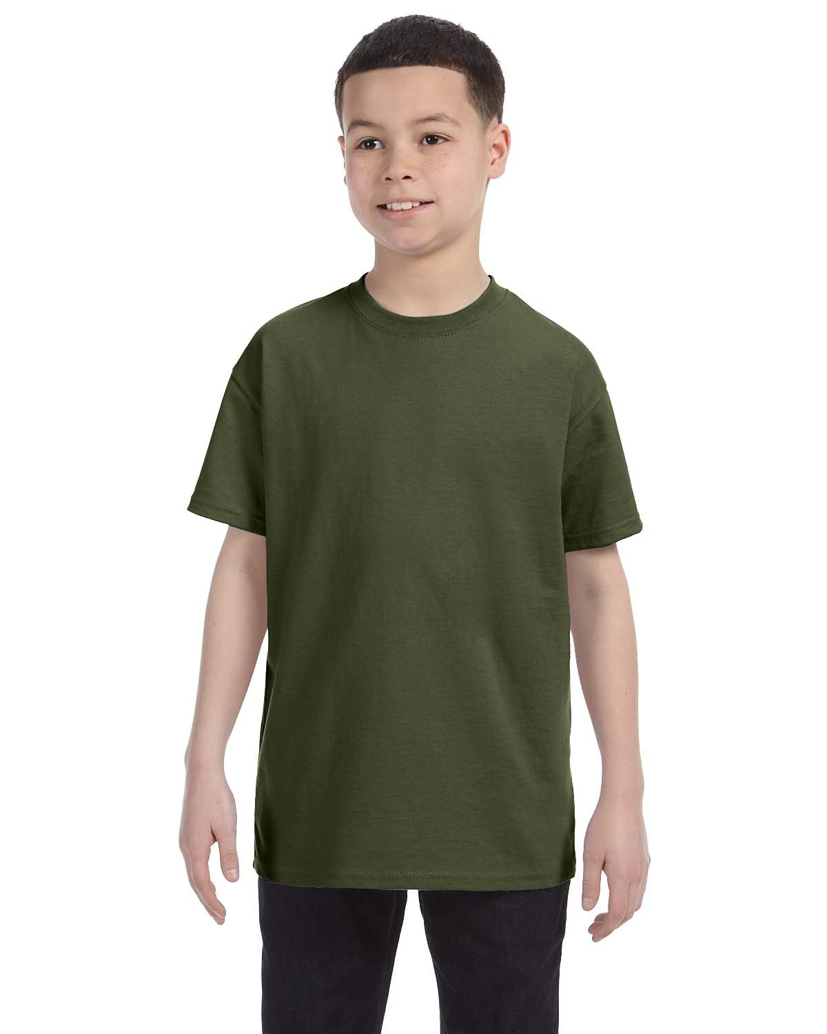 Jerzees 29B Youth Tshirt Short Sleeve DRI-POWER ACTIVE Stylish Plain T Shirt - Picture 26 of 43