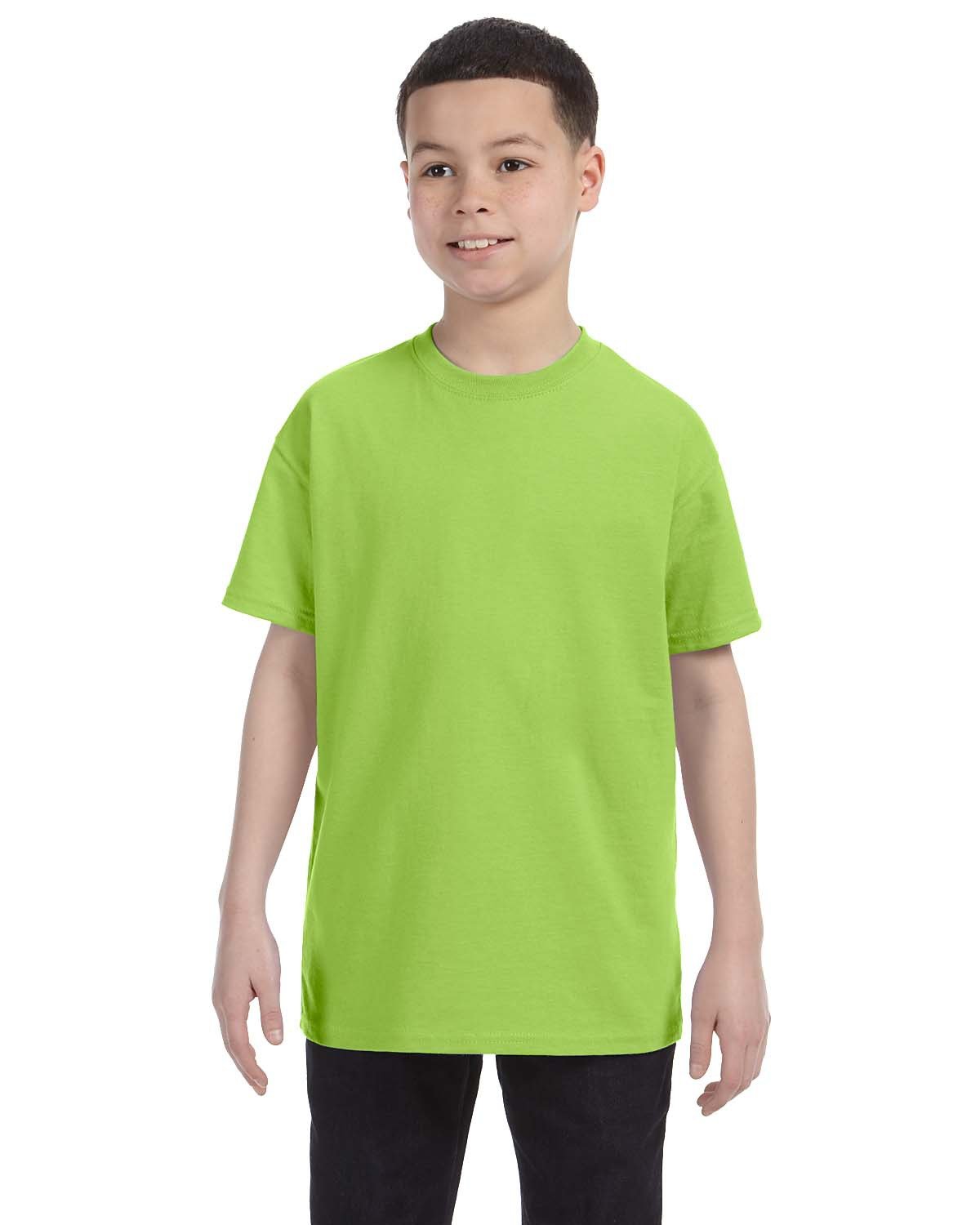 Jerzees 29B Youth Tshirt Short Sleeve DRI-POWER ACTIVE Stylish Plain T Shirt - Picture 27 of 43