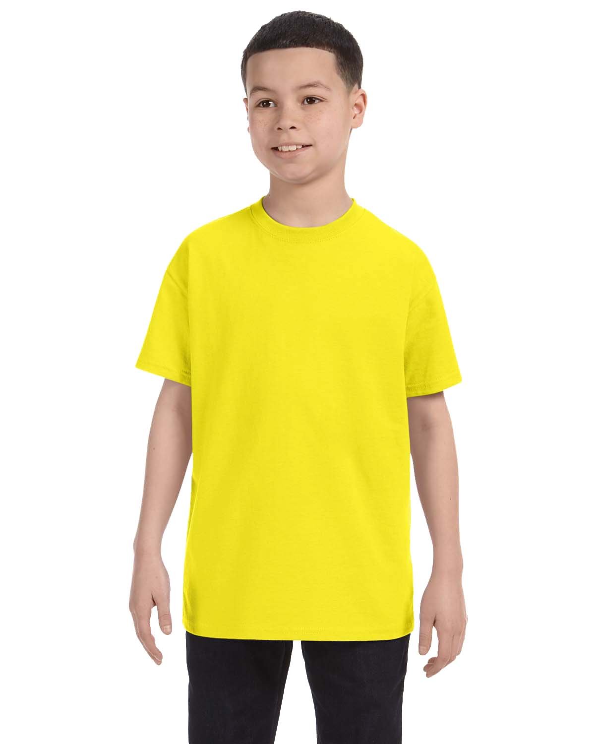 Jerzees 29B Youth Tshirt Short Sleeve DRI-POWER ACTIVE Stylish Plain T Shirt - Picture 29 of 43