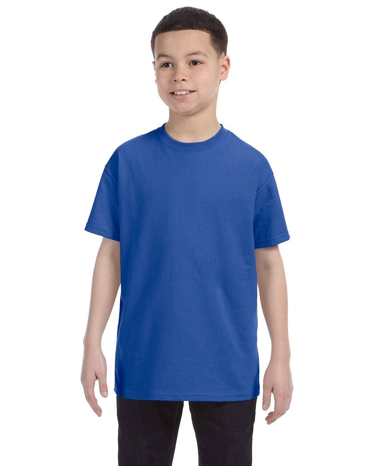 Jerzees 29B Youth Tshirt Short Sleeve DRI-POWER ACTIVE Stylish Plain T Shirt - Picture 31 of 43