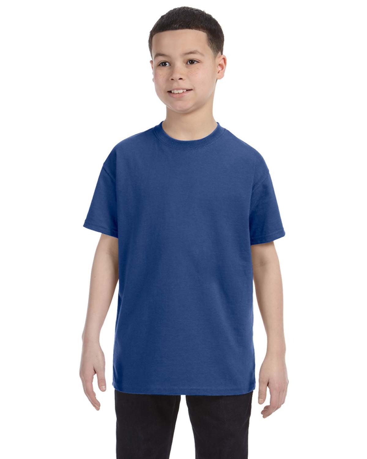 Jerzees 29B Youth Tshirt Short Sleeve DRI-POWER ACTIVE Stylish Plain T Shirt - Picture 39 of 43