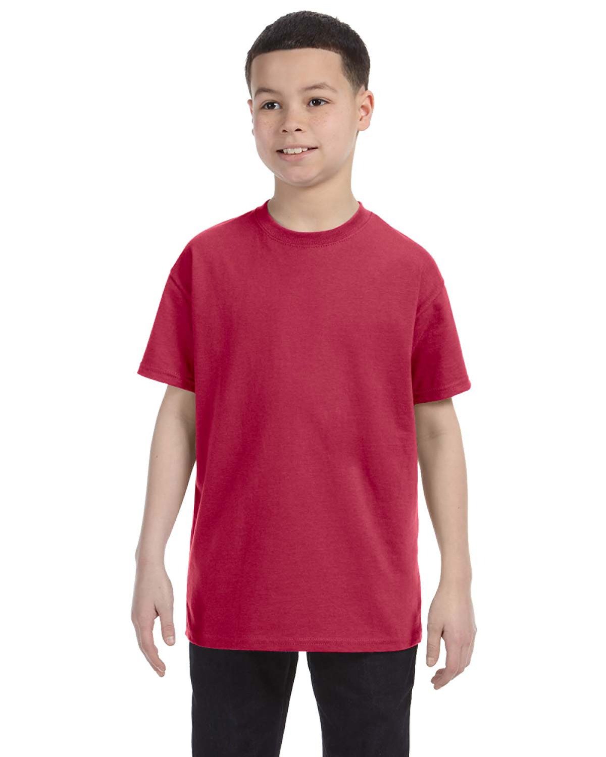 Jerzees 29B Youth Tshirt Short Sleeve DRI-POWER ACTIVE Stylish Plain T Shirt - Picture 41 of 43