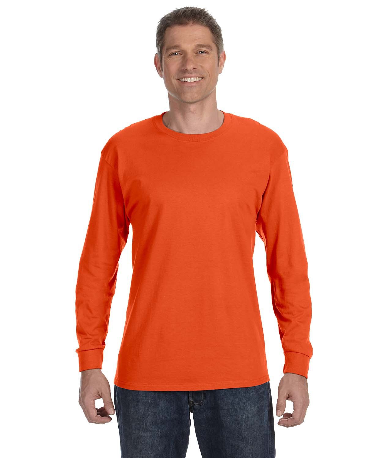 3 Pack Of Jerzees 29L Adult DRI-POWER ACTIVE T Shirt Long Sleeve T-Shirt - Picture 7 of 33