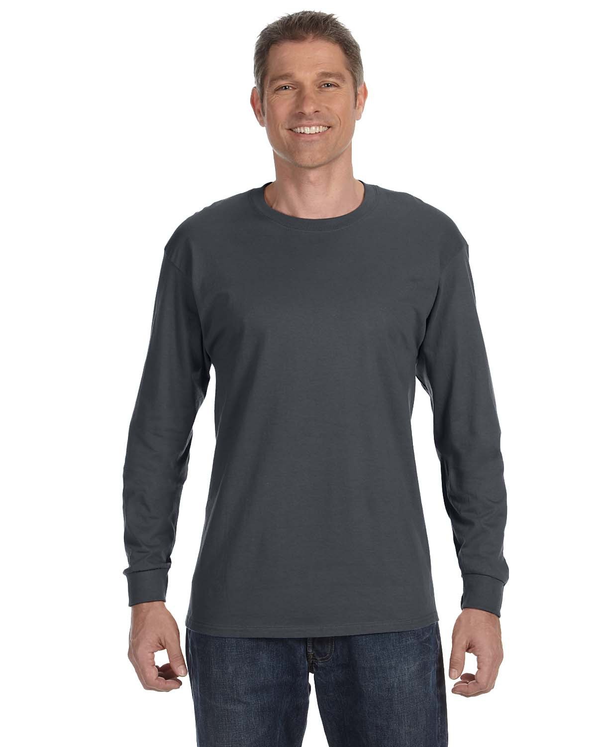 3 Pack Of Jerzees 29L Adult DRI-POWER ACTIVE T Shirt Long Sleeve T-Shirt - Picture 10 of 33