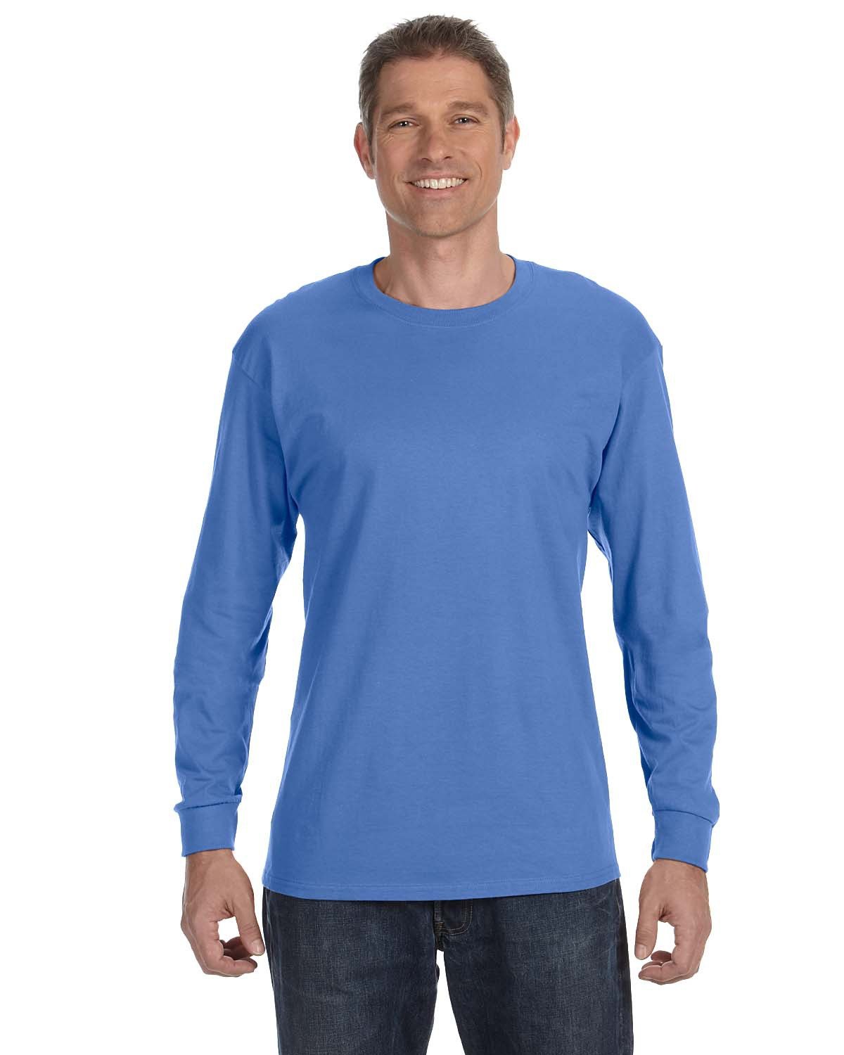 3 Pack Of Jerzees 29L Adult DRI-POWER ACTIVE T Shirt Long Sleeve T-Shirt - Picture 12 of 33