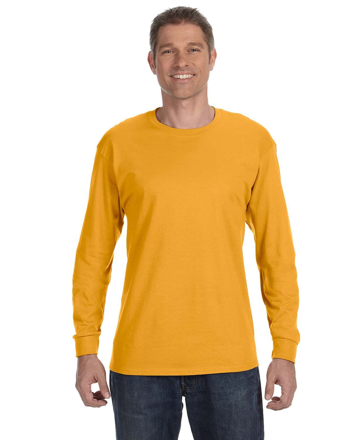 3 Pack Of Jerzees 29L Adult DRI-POWER ACTIVE T Shirt Long Sleeve T-Shirt - Picture 16 of 33