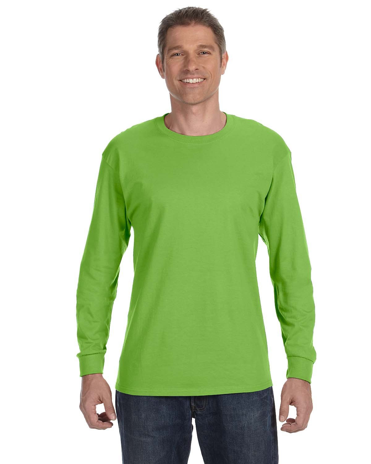 3 Pack Of Jerzees 29L Adult DRI-POWER ACTIVE T Shirt Long Sleeve T-Shirt - Picture 20 of 33