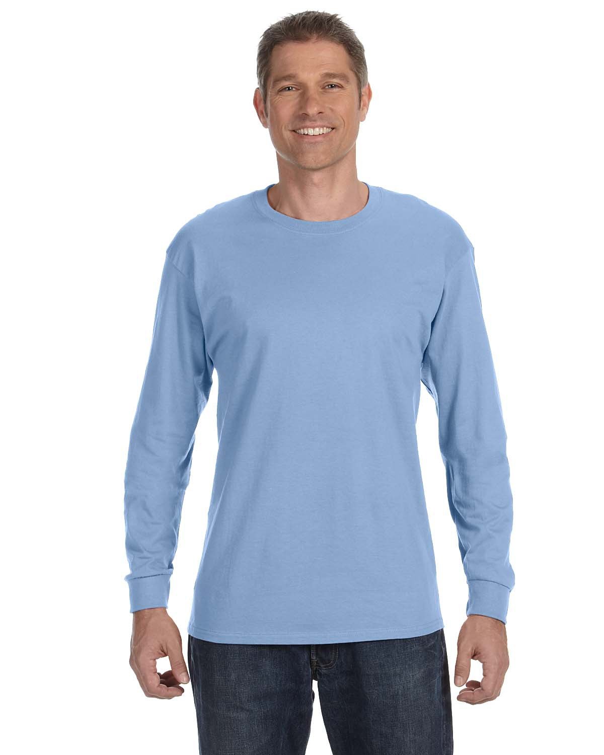 3 Pack Of Jerzees 29L Adult DRI-POWER ACTIVE T Shirt Long Sleeve T-Shirt - Picture 21 of 33