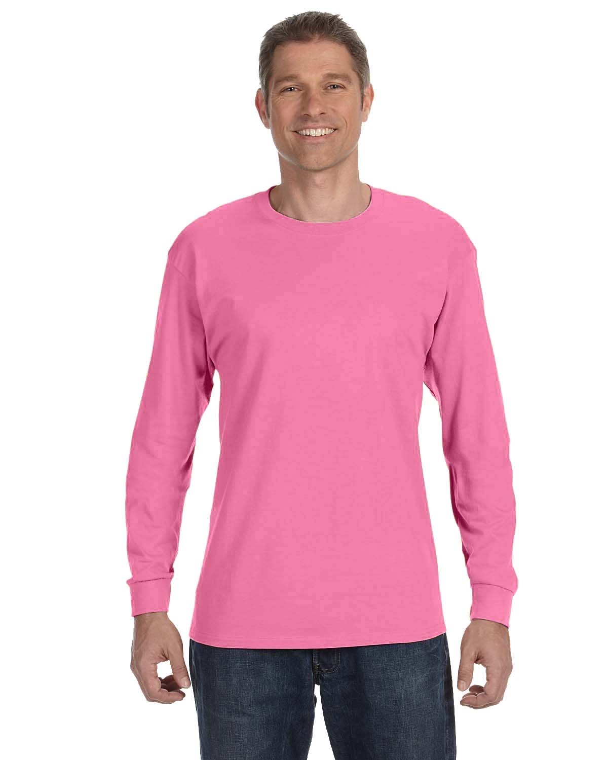 3 Pack Of Jerzees 29L Adult DRI-POWER ACTIVE T Shirt Long Sleeve T-Shirt - Picture 24 of 33