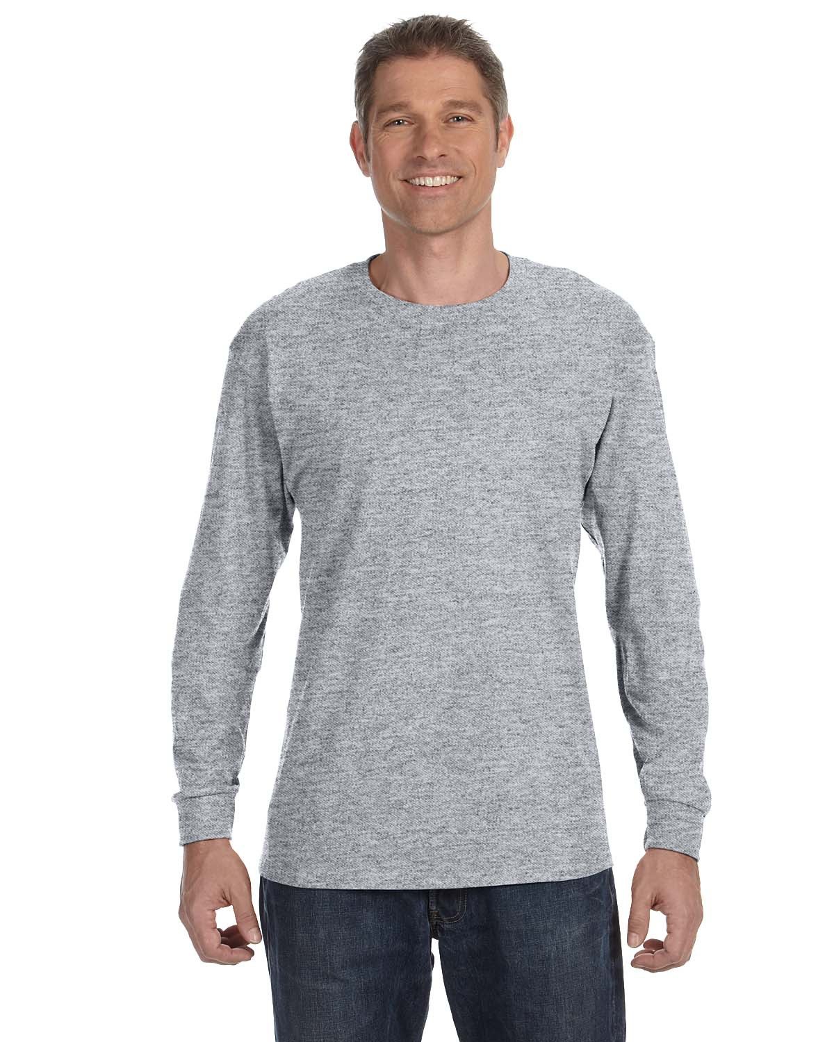 3 Pack Of Jerzees 29L Adult DRI-POWER ACTIVE T Shirt Long Sleeve T-Shirt - Picture 25 of 33