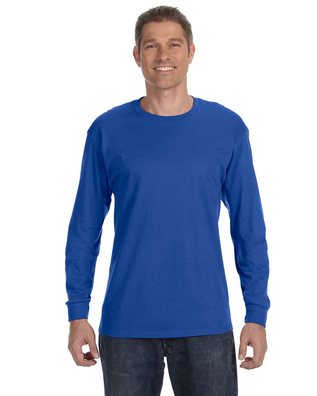 3 Pack Of Jerzees 29L Adult DRI-POWER ACTIVE T Shirt Long Sleeve T-Shirt - Picture 26 of 33