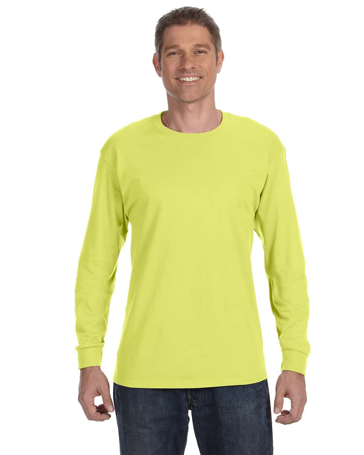 3 Pack Of Jerzees 29L Adult DRI-POWER ACTIVE T Shirt Long Sleeve T-Shirt - Picture 27 of 33