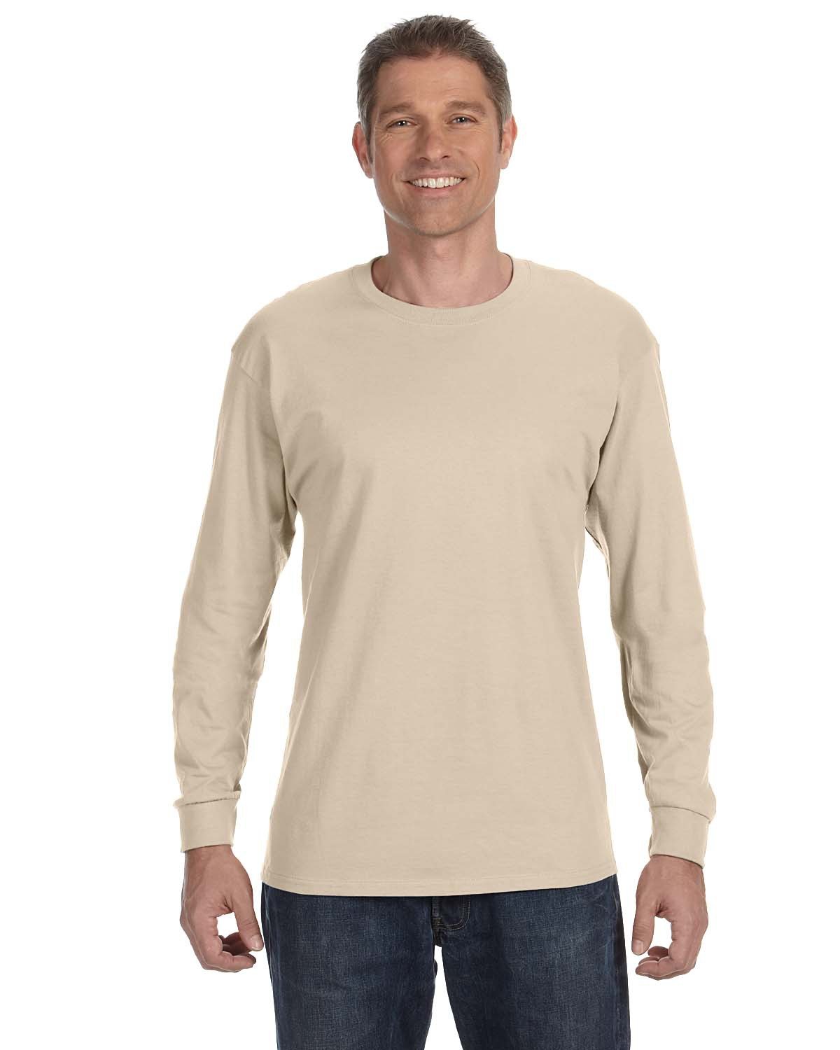 3 Pack Of Jerzees 29L Adult DRI-POWER ACTIVE T Shirt Long Sleeve T-Shirt - Picture 29 of 33