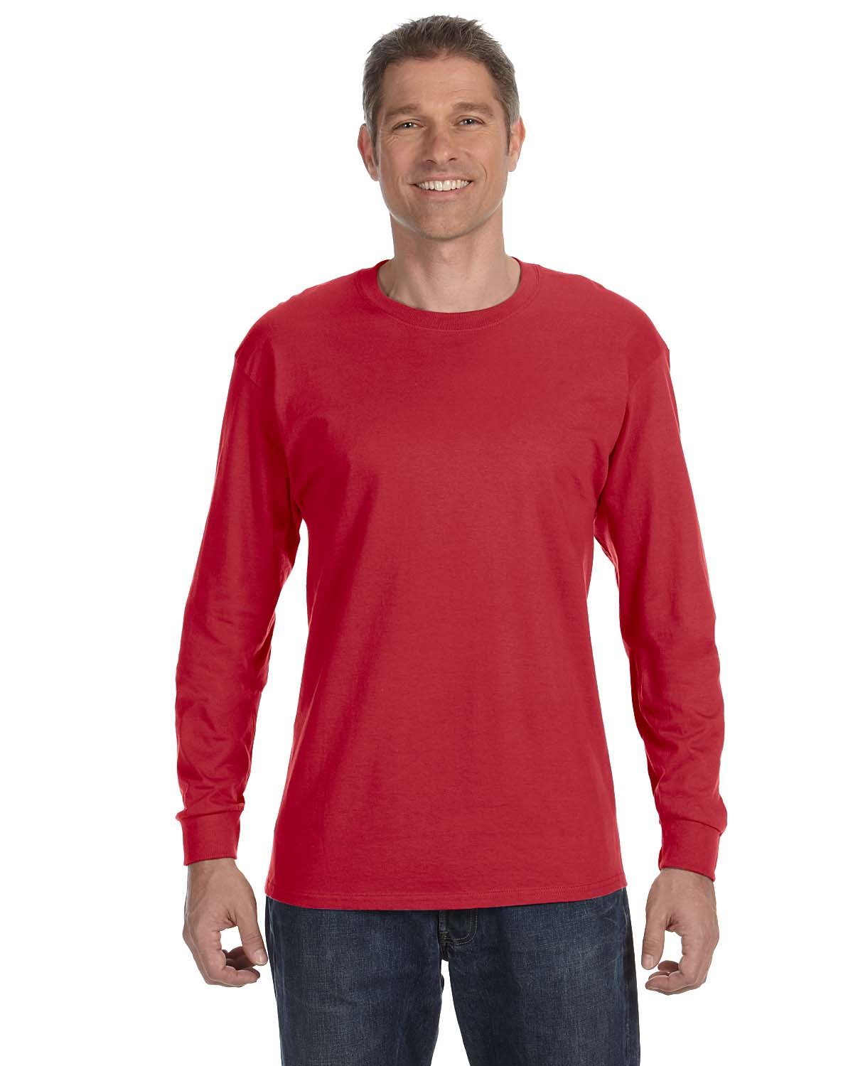 3 Pack Of Jerzees 29L Adult DRI-POWER ACTIVE T Shirt Long Sleeve T-Shirt - Picture 30 of 33