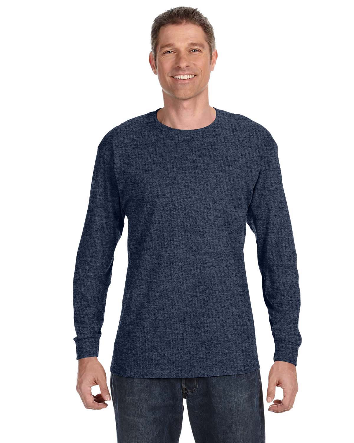 3 Pack Of Jerzees 29L Adult DRI-POWER ACTIVE T Shirt Long Sleeve T-Shirt - Picture 31 of 33