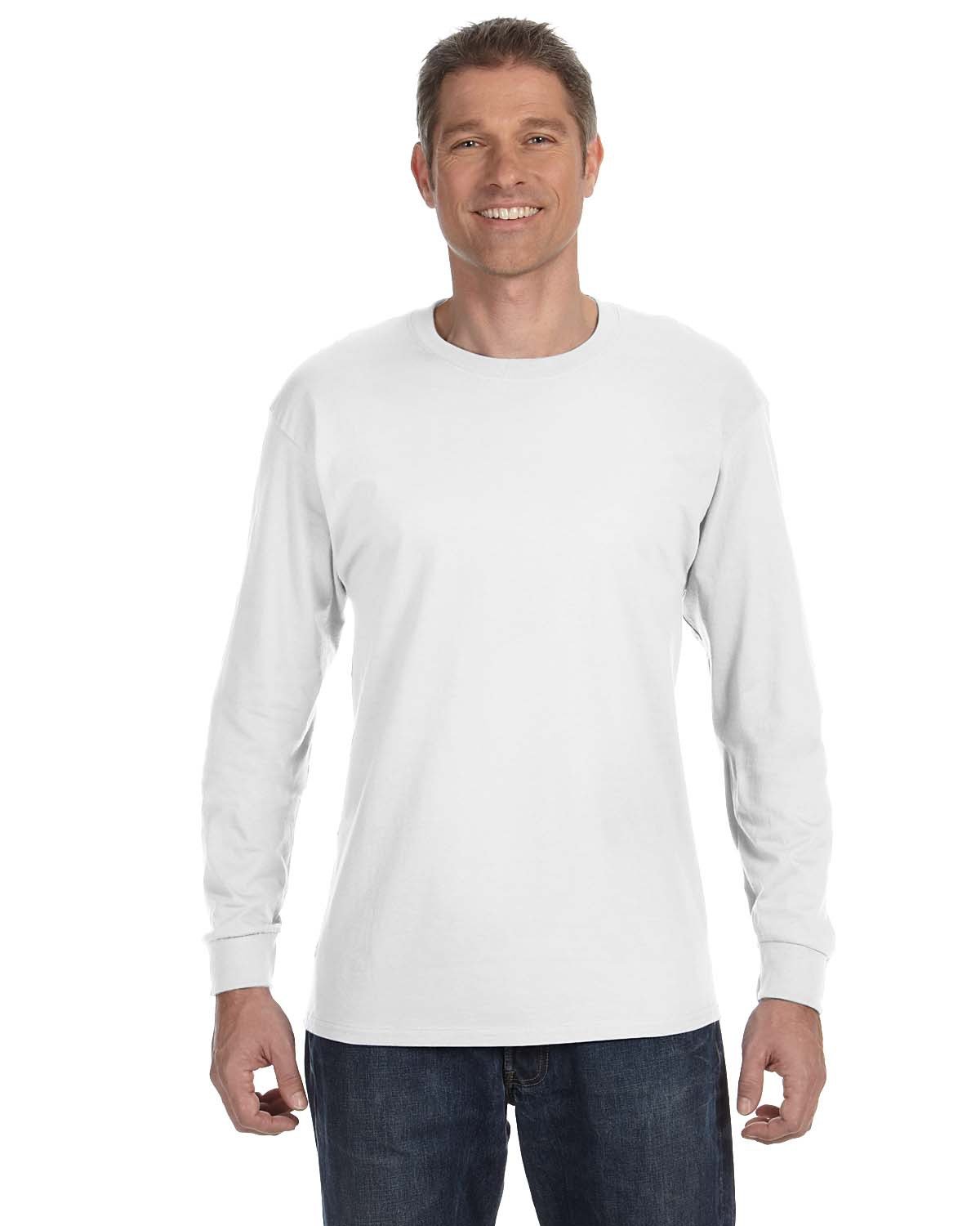 3 Pack Of Jerzees 29L Adult DRI-POWER ACTIVE T Shirt Long Sleeve T-Shirt - Picture 33 of 33