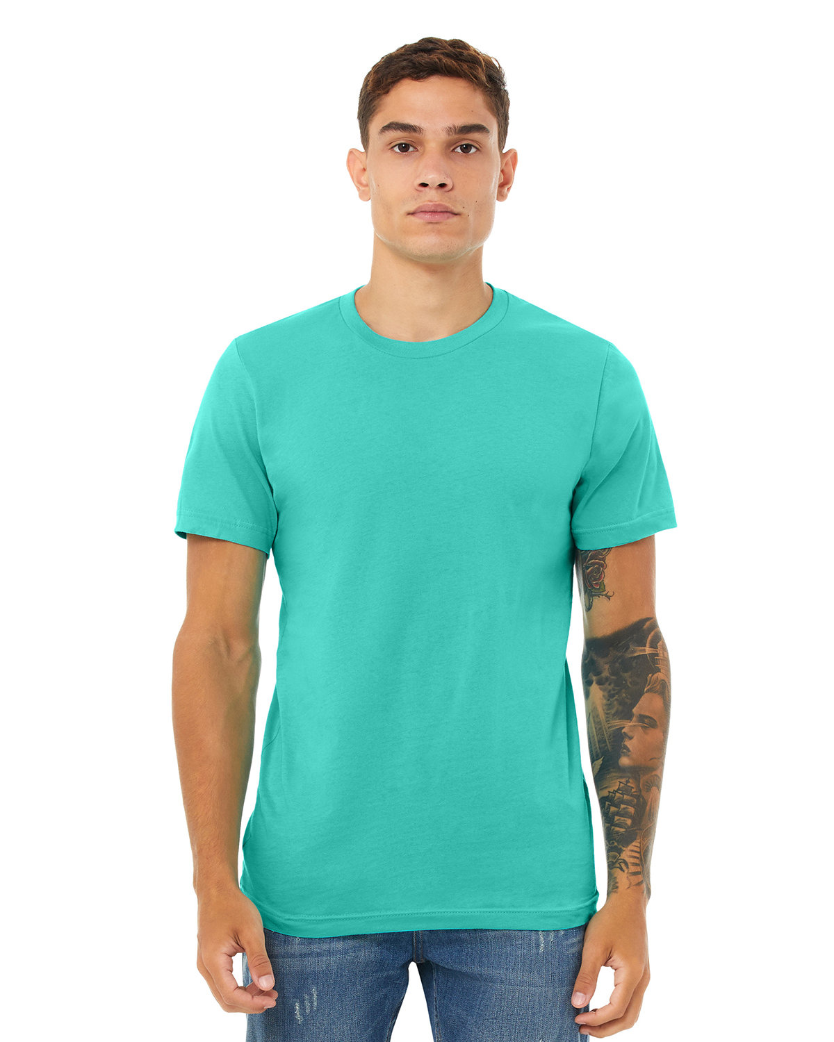 5 Pack Of Bella + Canvas 3001C Unisex Pre-shrunk T Shirt Jersey Stylish T-Shirt - Picture 70 of 83