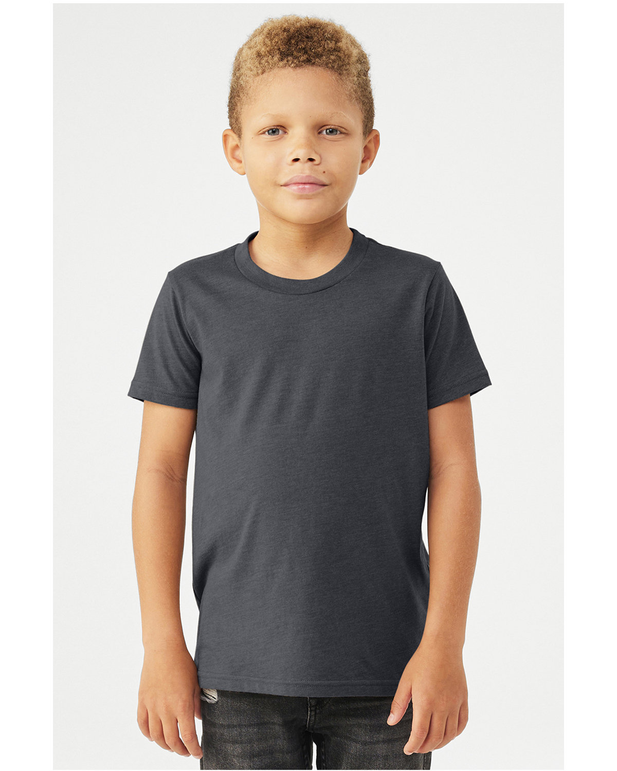 2 Pack Of Bella + Canvas 3001YCV Youth CVC Jersey T Shirt Stylish T-Shirt - Picture 11 of 36
