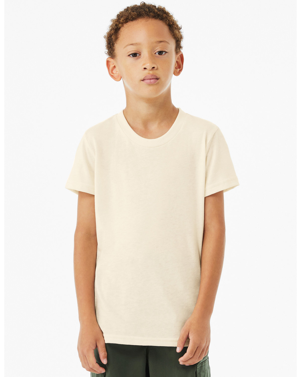 2 Pack Of Bella + Canvas 3001YCV Youth CVC Jersey T Shirt Stylish T-Shirt - Picture 13 of 36