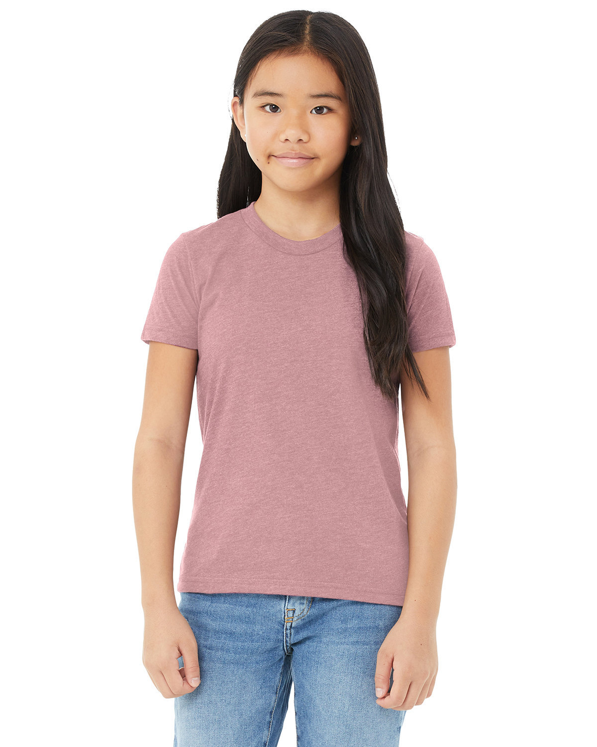 2 Pack Of Bella + Canvas 3001YCV Youth CVC Jersey T Shirt Stylish T-Shirt - Picture 16 of 36