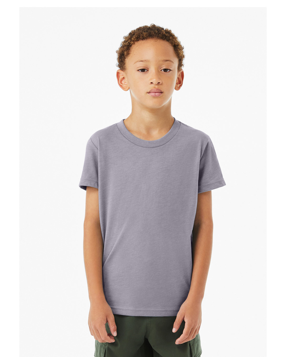 2 Pack Of Bella + Canvas 3001YCV Youth CVC Jersey T Shirt Stylish T-Shirt - Picture 21 of 36