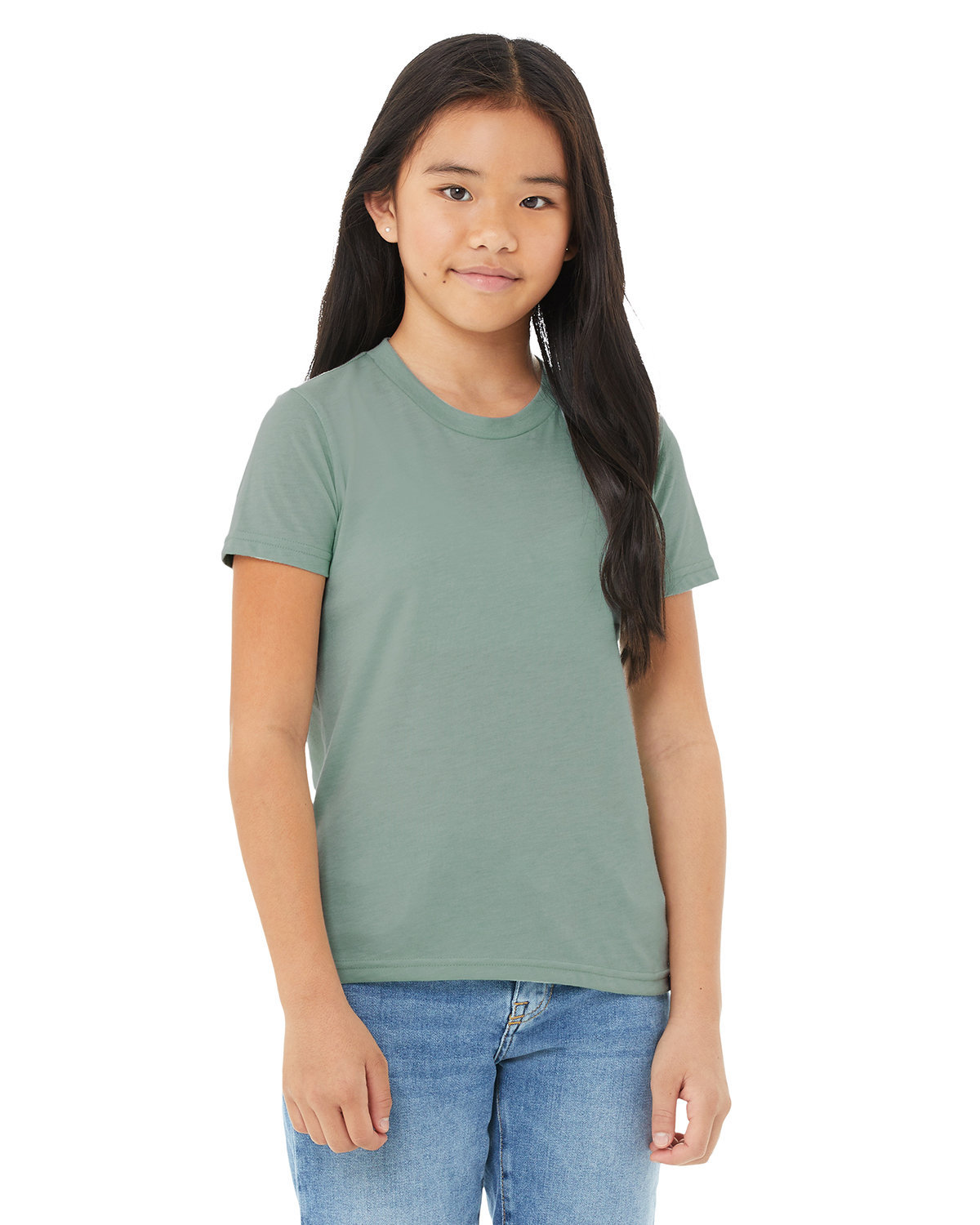 2 Pack Of Bella + Canvas 3001YCV Youth CVC Jersey T Shirt Stylish T-Shirt - Picture 26 of 36
