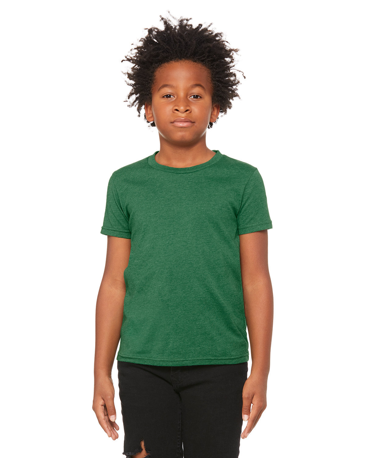 2 Pack Of Bella + Canvas 3001YCV Youth CVC Jersey T Shirt Stylish T-Shirt - Picture 27 of 36