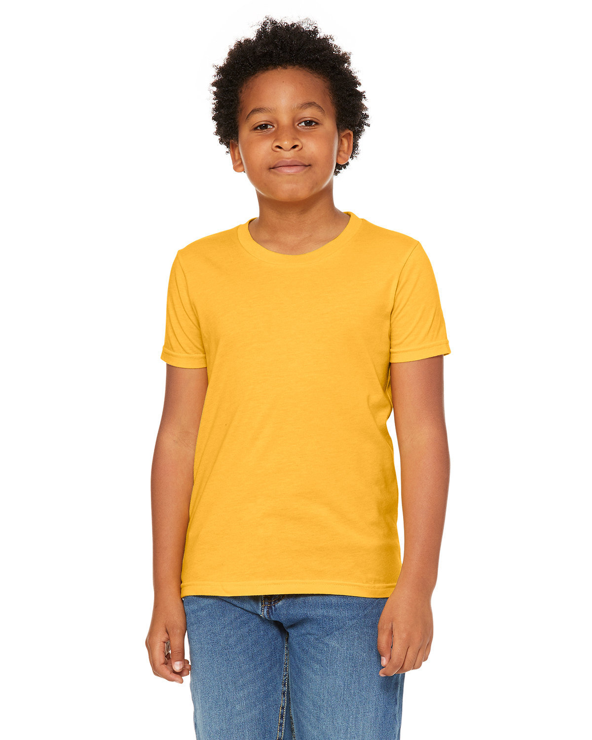 2 Pack Of Bella + Canvas 3001YCV Youth CVC Jersey T Shirt Stylish T-Shirt - Picture 30 of 36