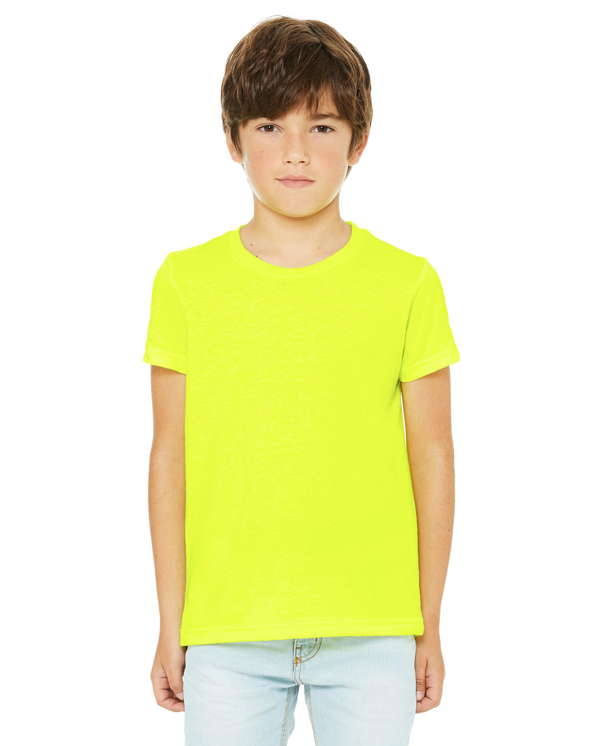 2 Pack Of Bella + Canvas 3001YCV Youth CVC Jersey T Shirt Stylish T-Shirt - Picture 34 of 36