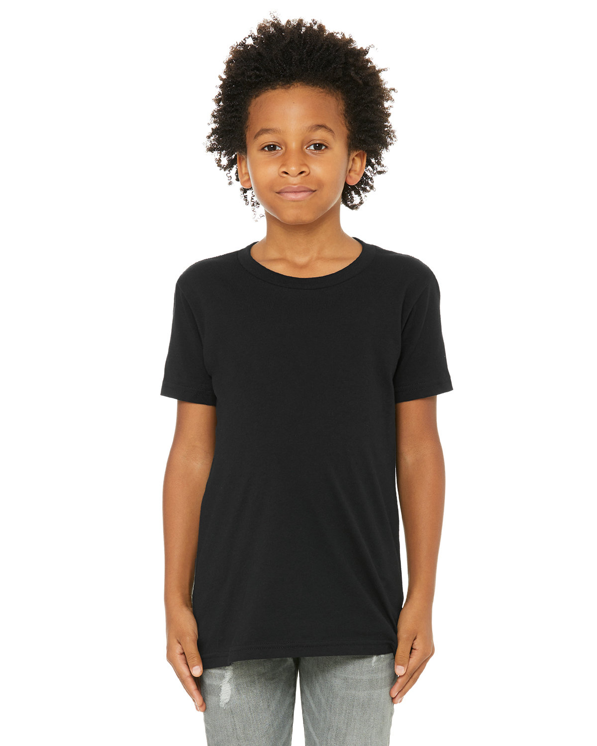 2 Pack Of Bella + Canvas 3001YCV Youth CVC Jersey T Shirt Stylish T-Shirt - Picture 35 of 36