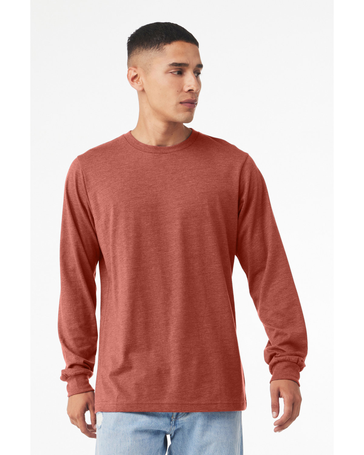2 Pack Of Bella + Canvas 3501CVC Unisex CVC Jersey Long Sleeve T-Shirt - Picture 8 of 32