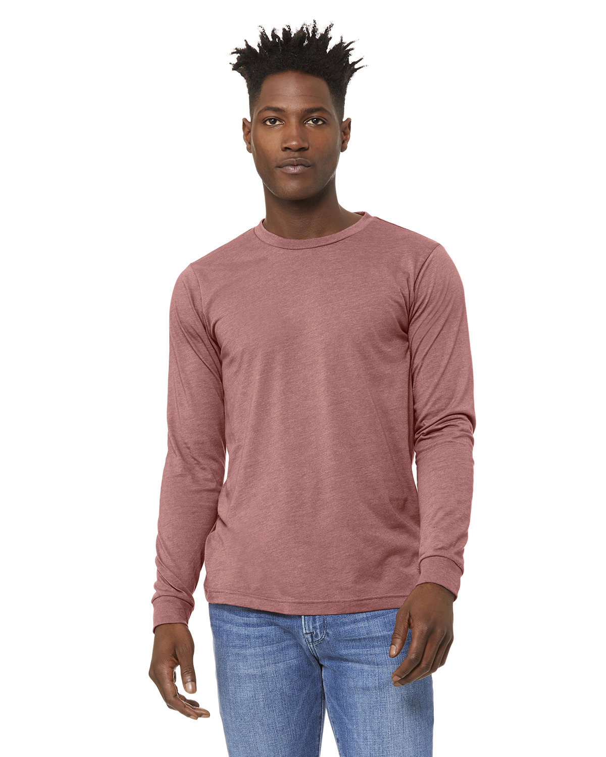 2 Pack Of Bella + Canvas 3501CVC Unisex CVC Jersey Long Sleeve T-Shirt - Picture 11 of 32