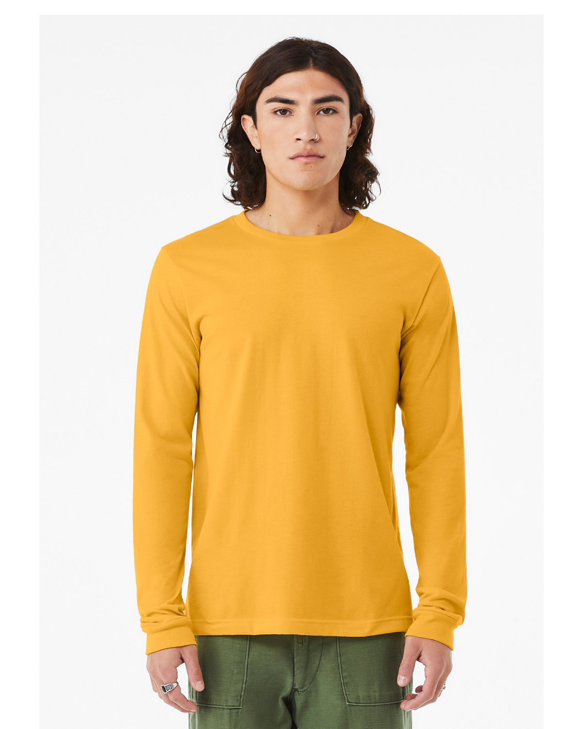 2 Pack Of Bella + Canvas 3501CVC Unisex CVC Jersey Long Sleeve T-Shirt - Picture 13 of 32