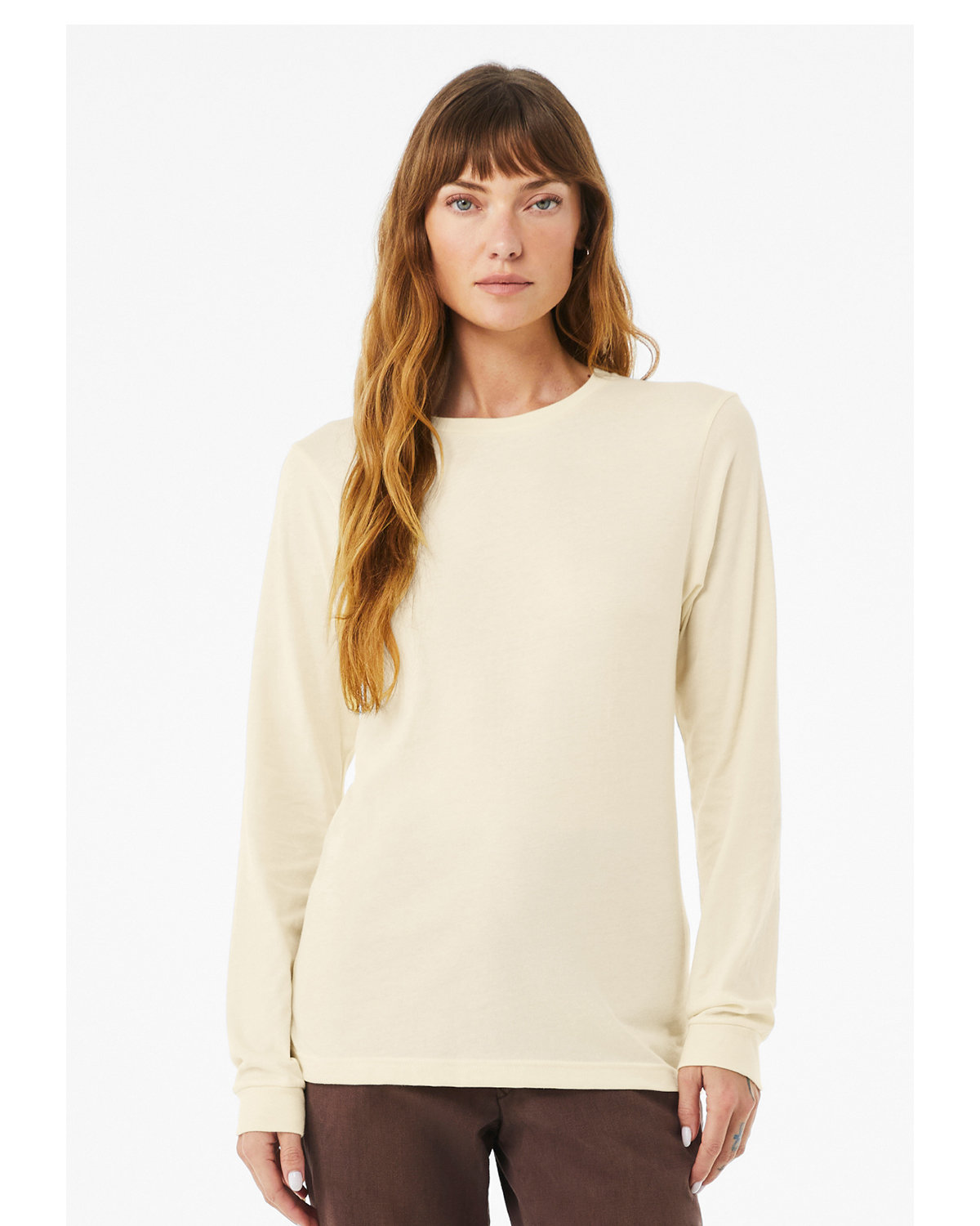 2 Pack Of Bella + Canvas 3501CVC Unisex CVC Jersey Long Sleeve T-Shirt - Picture 14 of 32