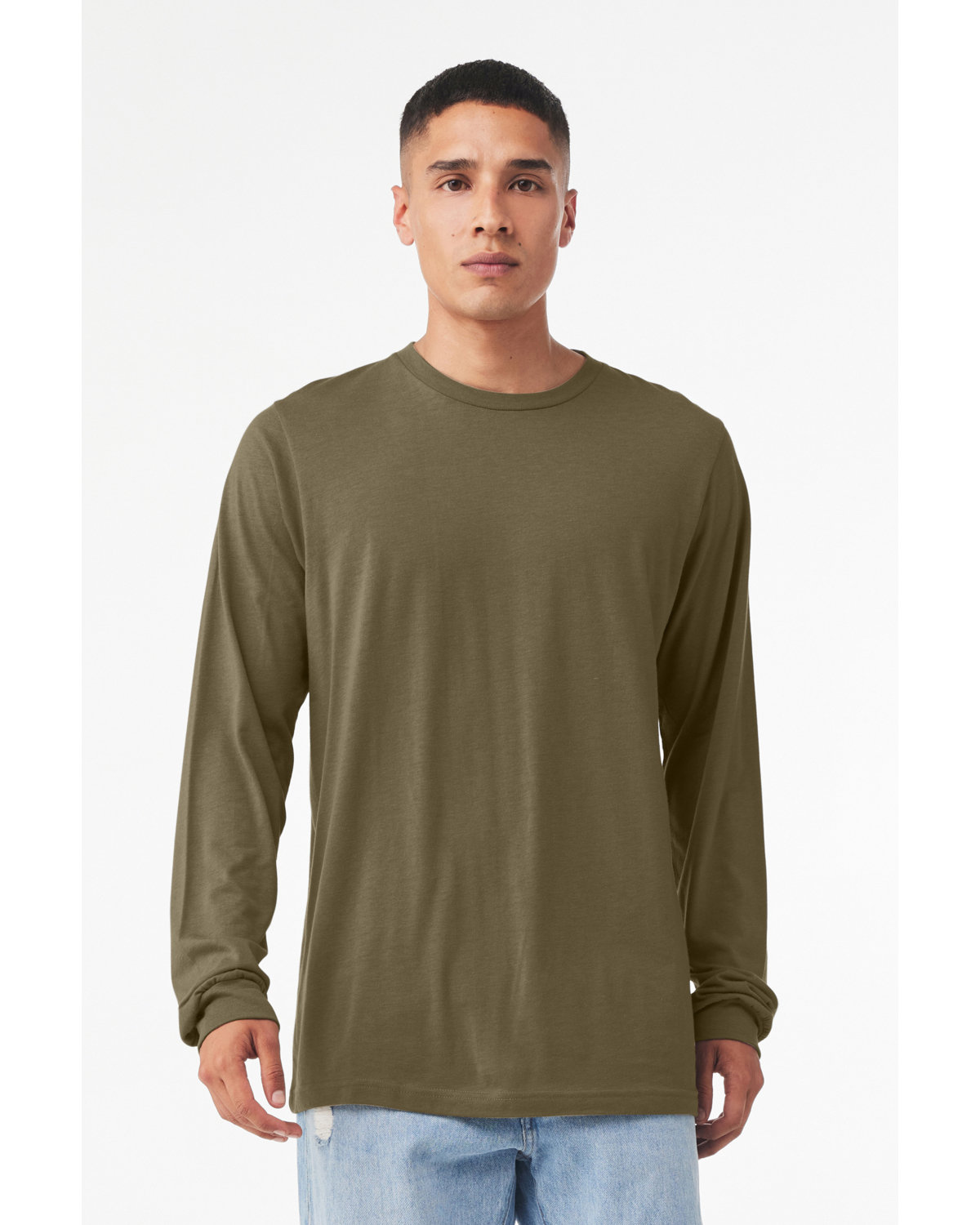 2 Pack Of Bella + Canvas 3501CVC Unisex CVC Jersey Long Sleeve T-Shirt - Picture 16 of 32