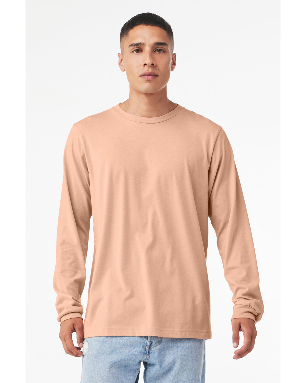 2 Pack Of Bella + Canvas 3501CVC Unisex CVC Jersey Long Sleeve T-Shirt - Picture 17 of 32