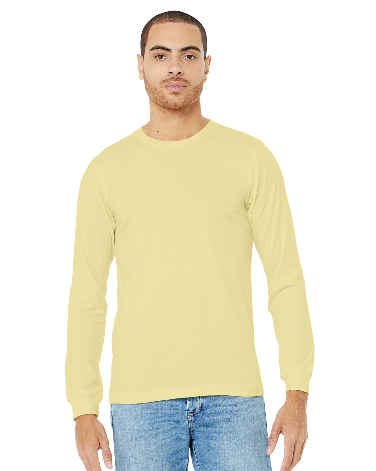 2 Pack Of Bella + Canvas 3501CVC Unisex CVC Jersey Long Sleeve T-Shirt - Picture 23 of 32
