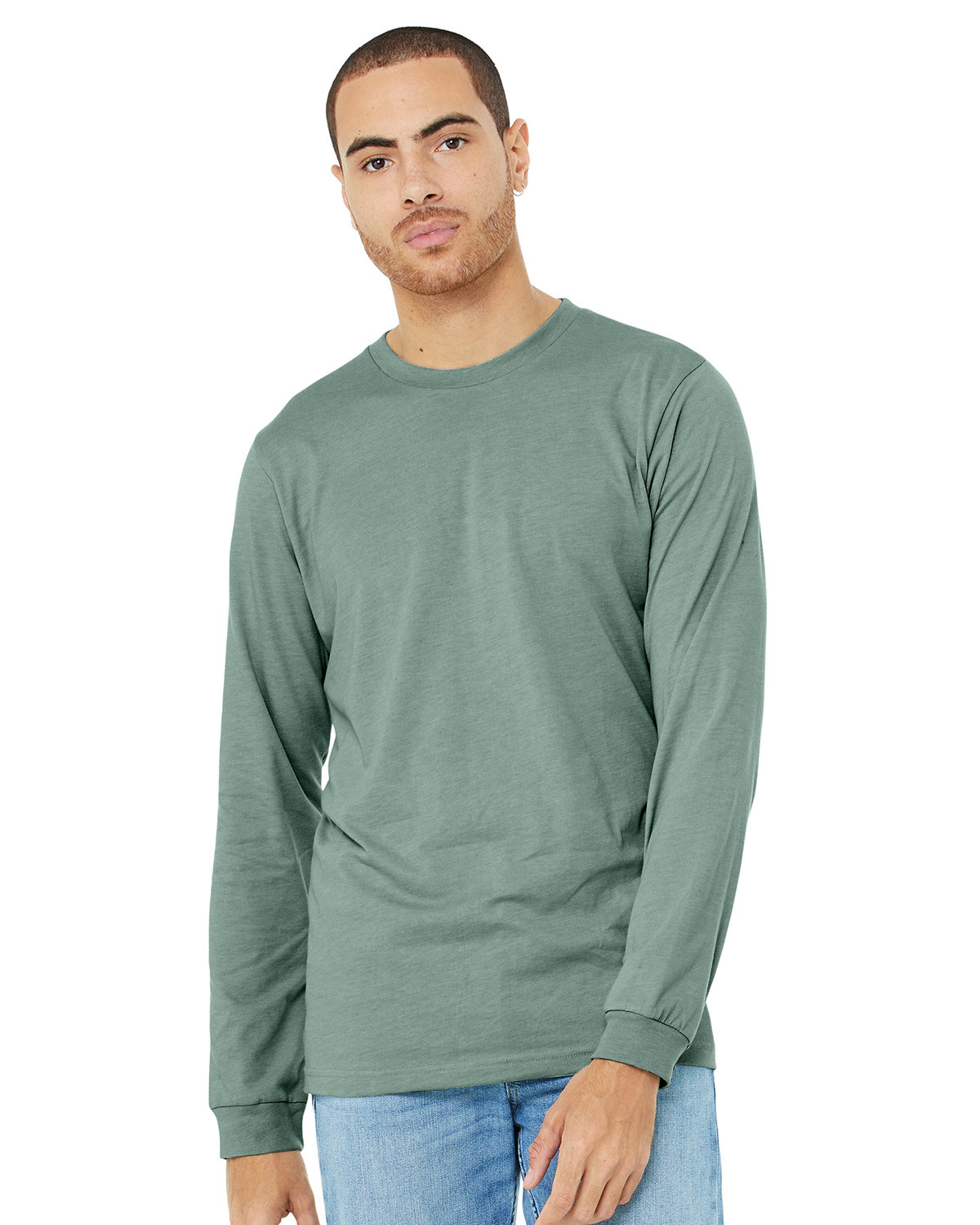2 Pack Of Bella + Canvas 3501CVC Unisex CVC Jersey Long Sleeve T-Shirt - Picture 27 of 32