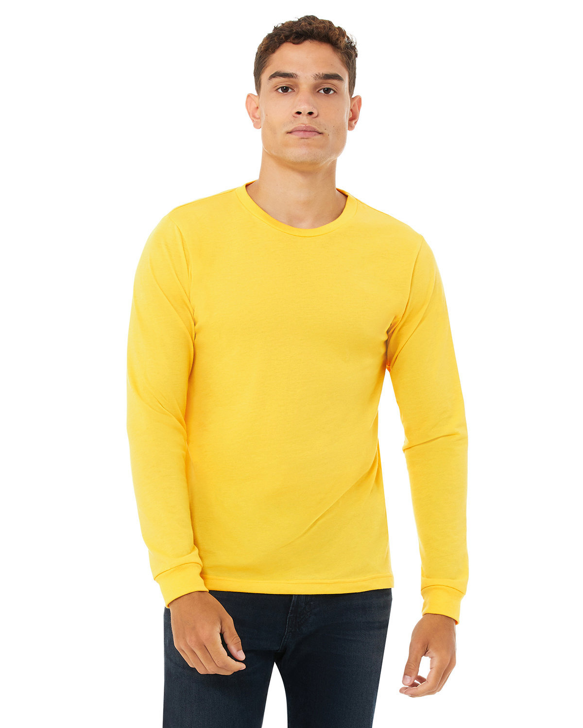 2 Pack Of Bella + Canvas 3501CVC Unisex CVC Jersey Long Sleeve T-Shirt - Picture 30 of 32